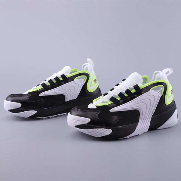 

zoom men 2k lifestyle running shoes white black blue zm 2000 90s style trainer designer outdoor sneakers m2k comfortable causal shoes 36-45