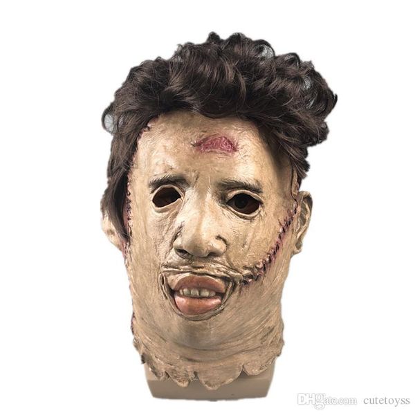 

amazing h the texas chainsaw massacre leatherface masks scary movie cosplay halloween costume props party supplies toys