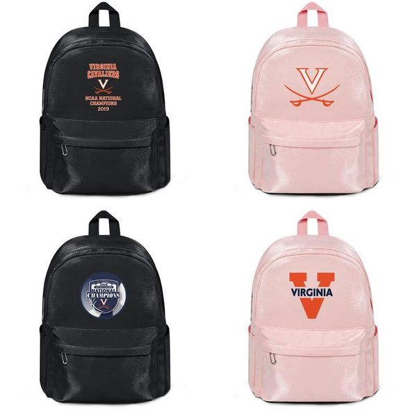 

виргиния кавальерс 2019 ncaa национальных моды чемпионов спорт wool, плечо рюкзак, дизайн ретро многоразовый характер