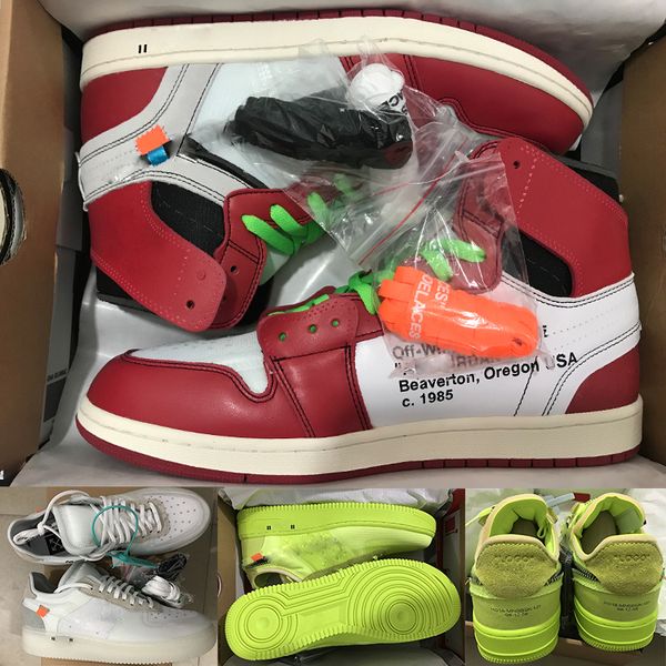 

1 OG Баскетбольные кроссовки мужские высококачественные спортивные кроссовки Chicag