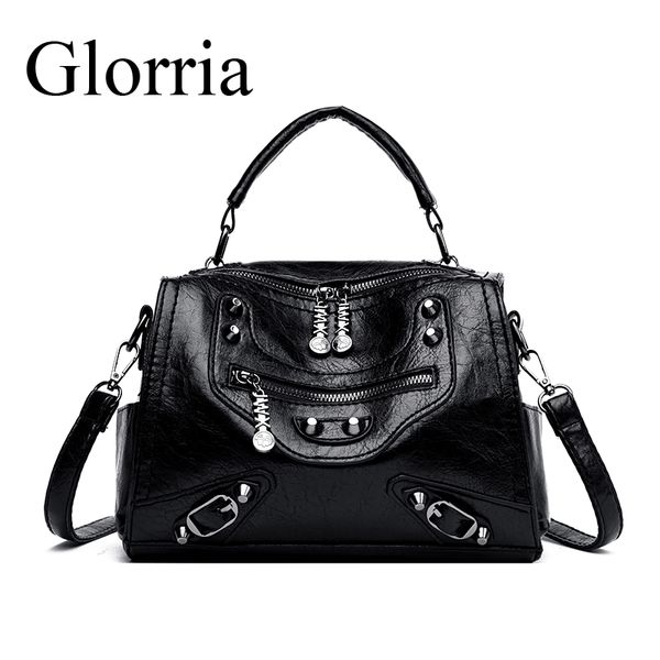 

multifunction leather women backpack rivet school bags for teenage girls travel backpack ladies bagpack mochila feminina