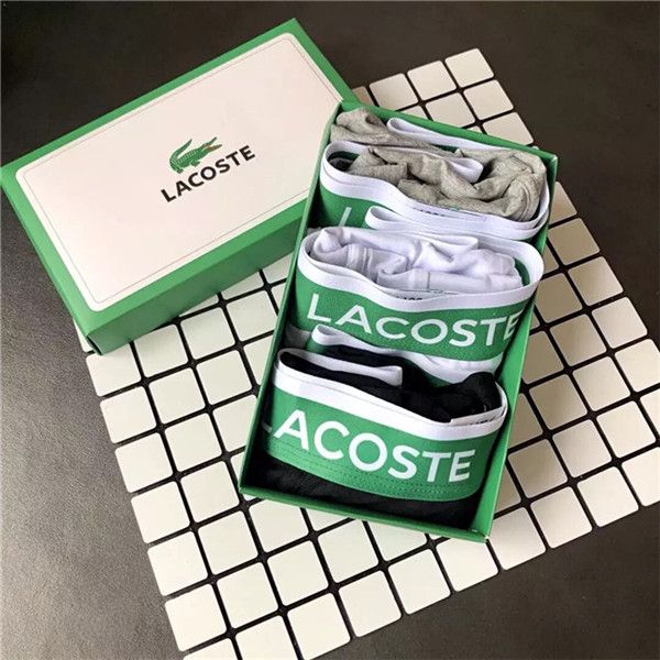 

lacoste boxers серия высокого качества цвета сексуальные хлопка мужчины боксеры дышащий nklc мужские нижнее белье боксеры нижнее белье мужчи, Black;white
