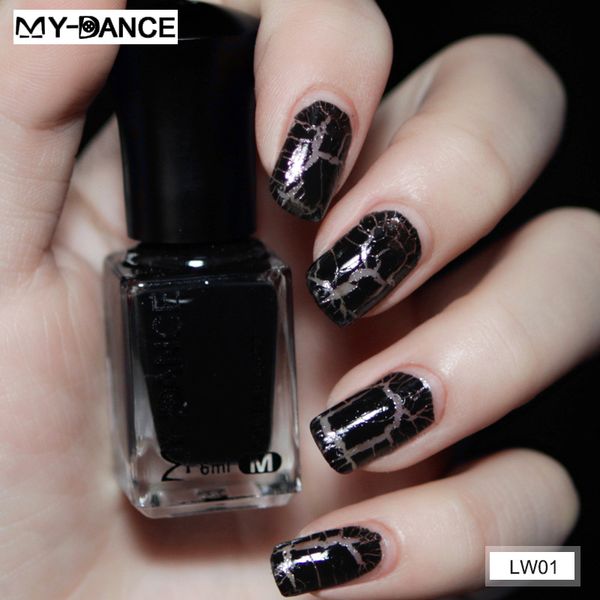 

6ml cracking nail polish non-peelable nail polish for manicure pedicure js11