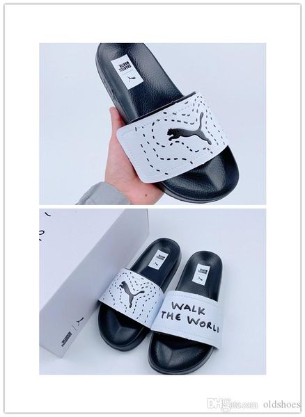 

2020 new luxury designer men and women couple casual slippers classic fashion soft feet fresh atmosphere size 36-44