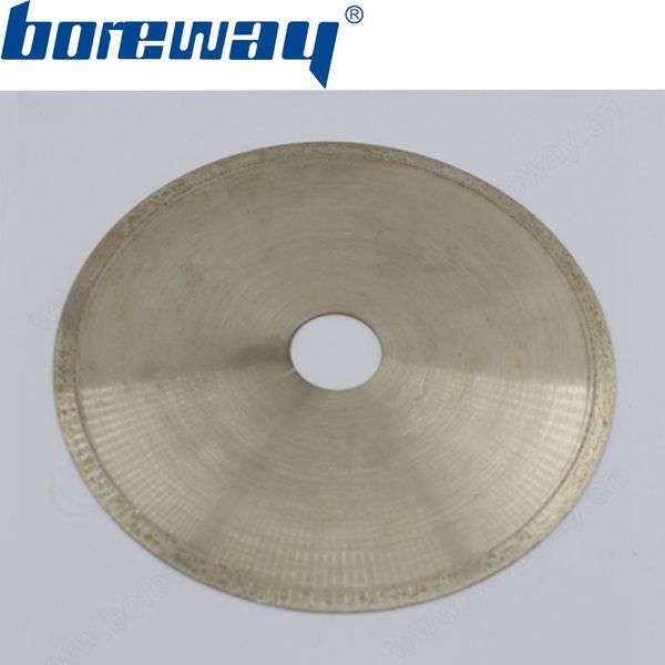 

supply d150*0.6mm*25mm diamond electroplated cutting saw blade for cutting gem jade quartz