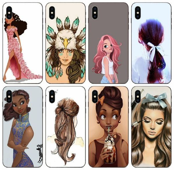 

tongtrade] довольно женственная фигура живопись чехол для iphone 11 pro max x xr xs 8 7 6s 5s plus samsung a60 a6s huawei p30 htc desire 53