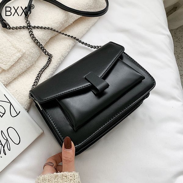 

bxx] pu leather crossbody bags for women 2020 fashion all-match female shoulder messenger bag lady handbags and purses hk023