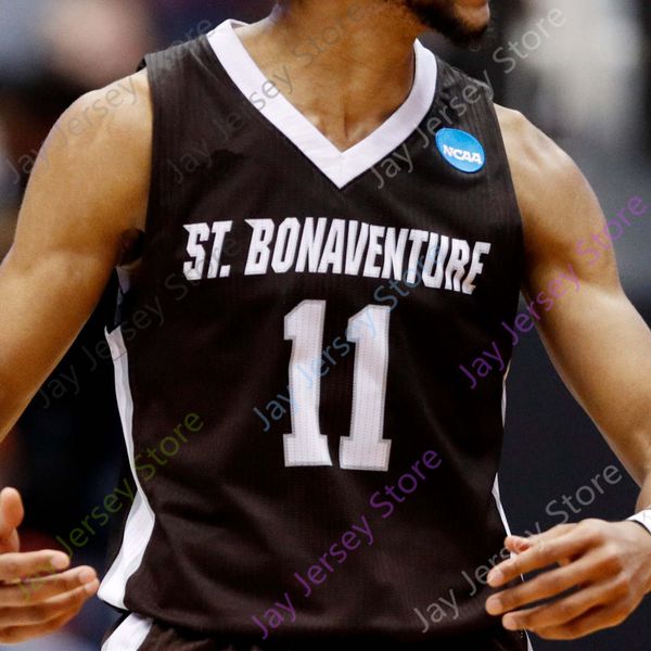 2021 St. Bonaventure Bona Bonnies Basketball Jersey NCAA College Lofton