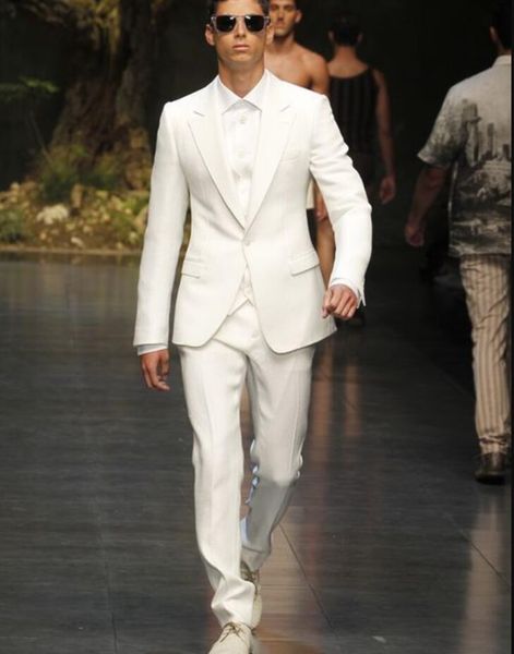 

white slim fit mens suit newfashion groom wedding suits for men prom party groom tuxedos for man ( jacket+pants), Black;gray