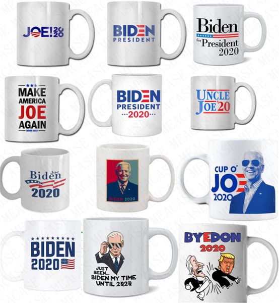 

the us election joe biden ceramic mug american presidential election coffee cup 350ml drinking water cups kitchen drinkware tools new d62904