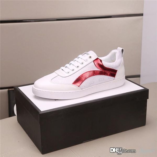 

2020 new luxury designer men's casual sports shoes cowhide upper sheep lined with non-slip outsole fashion comfortable size 38-44