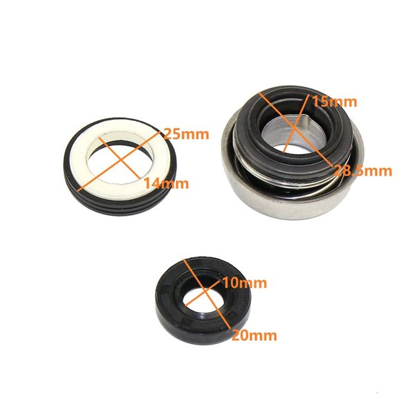 

cf188 cf500 water pump seal cf moto repair rebuild kit 500cc utv atv 4x4 buggy go kart parts 0010-081000 0110-080005 sbyf-cf500