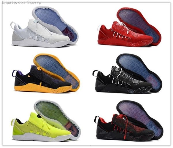 

новые мужские kobe р.х. nxt 12 men kb volt белый черный серый волк ad увеличить спортивная обувь, скидки дешевые баскетбол обувь размер 40-4