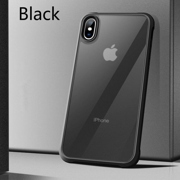 

for apple xs mobile phone case new anti-fall xr frosted transparent shell