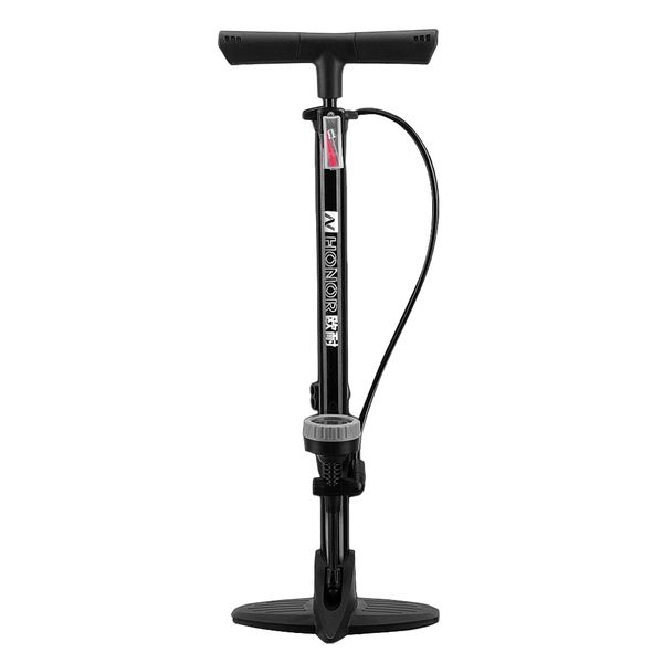 

bike pump 160psi floor mtb road inflating presta schrader valve accurate tire inflation foot