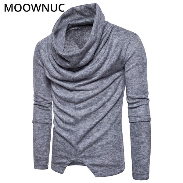 

men's sweaters turtleneck pullover men fashion solid smart casual male autumn slim bottoming shirt homme modish moownuc mwc, White;black