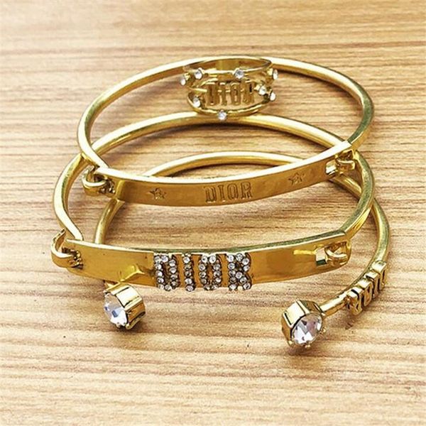 

День рождения Подарки для Женские Классические Кольца Браслет 3 Стиль Женщины Алмазный браслеты Путешествуя личности Модные Lady Браслет ювелирных изделий