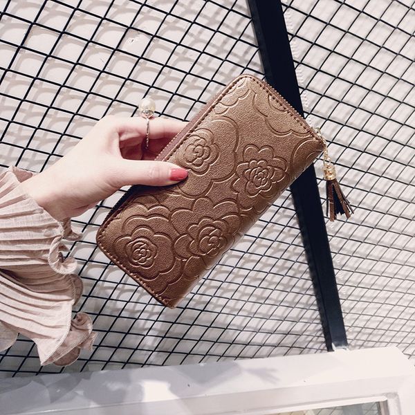 

new 2020 fringe camellia woman with purse fashion simple package