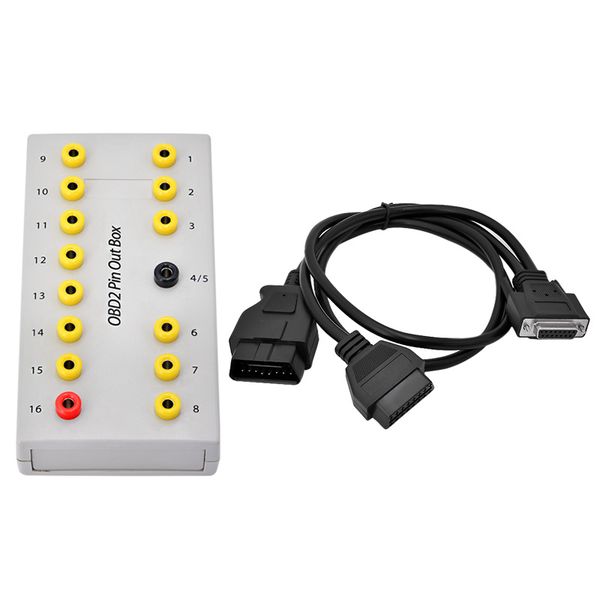 

mb sprinter car diagnostic cable obd2 pin out box breakout tester auto connector pinout tester