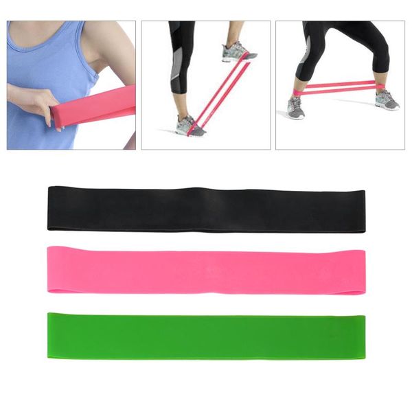 

3pcs sports exercise resistance bands set elastic booty band set for legs and strength training body slim home fitness equipment