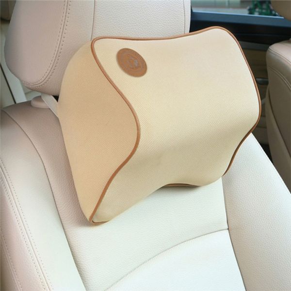 

car pillow space memory foam fabric neck headrest car covers vehicular pillow seat cover headrest neck styling