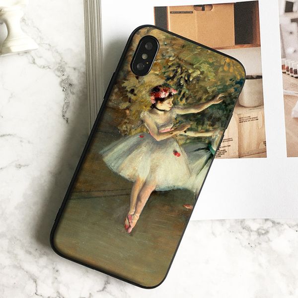 

капа роскошный белый танец телефон чехол для iphone 11 pro xs max хг 8 7 6s plus 5 se case soft black tpu силиконовый чехол