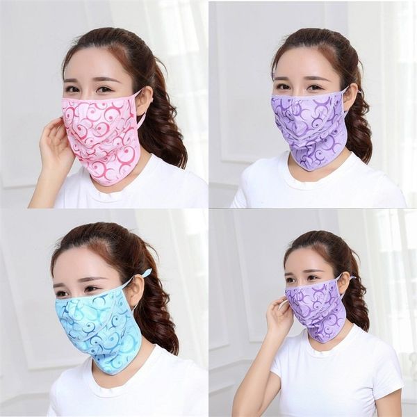 

neck protection face mask summer sunscreen dustproof riding masks respirators outdoor barrier 2 4gy uu