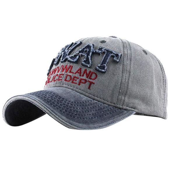 

sagace модные шапки летние baseball cap женщин mans хлопка высокого качества вышитые unisex бейсболки регулируемые летние шапки, Blue;gray