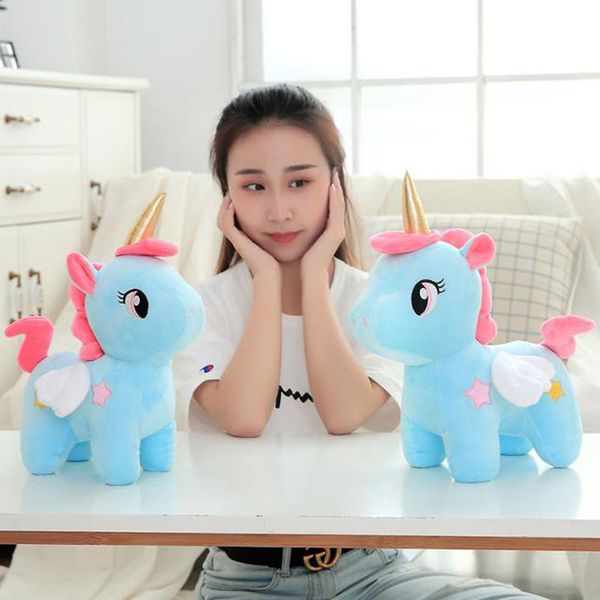

20 см высокое качество милый Единорог плюшевые игрушки фаршированные Unicornio животн