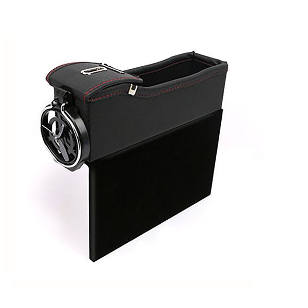 

car seat crack storage box cup organizer beverage holder auto gap pocket save order phone pad card purse accessories