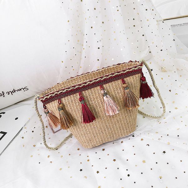 

auray small crossbody bags for women 2020 handmade women's straw shoulder bag women purses and handbags messenger beach bag