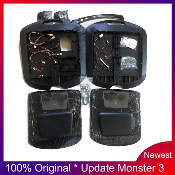 

original gotway 22'' black shell carbon update 2 to 3 electric unicycle accessories add speaker