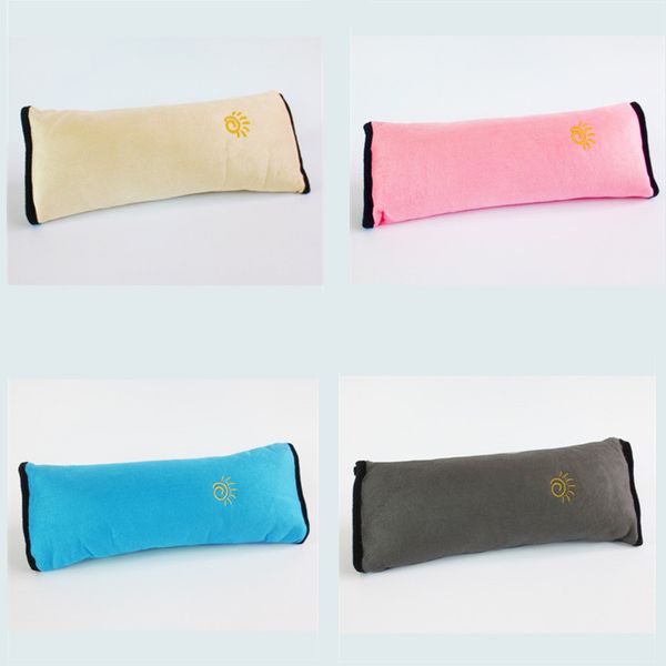 

wholesale] 20pcs car seat belt cover shoulder pad child plush thickening long high-elastic auto interior decoration 4 colors