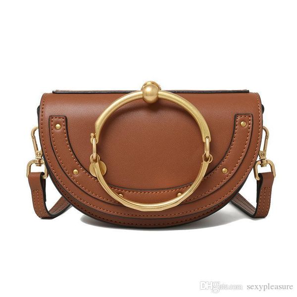 

2017 highend style nile bracelet ring circle hoof strap corssbody flap bag