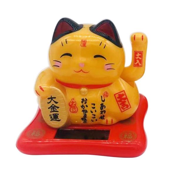 

solar powered dancing figurine home car ornament kids toy gift fortune cat