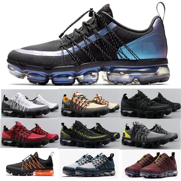 

2019 new run utility running shoes for men throwback future triple white black reflective medium olive burgundy crush mens trainers sports, White;red