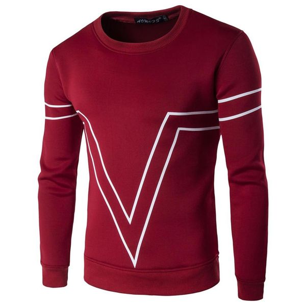 

mens sweatshirt 2018 new arrival spring autumn clothes men's printed o-neck long-sleeve space cotton pullover male clothing, Black