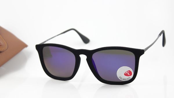 

4187 eyewear velvet 54mm mens/womens polarized lens chris luxury designer silver new fashion brand sunglasses glasses mirror black boql tdmo, White;black