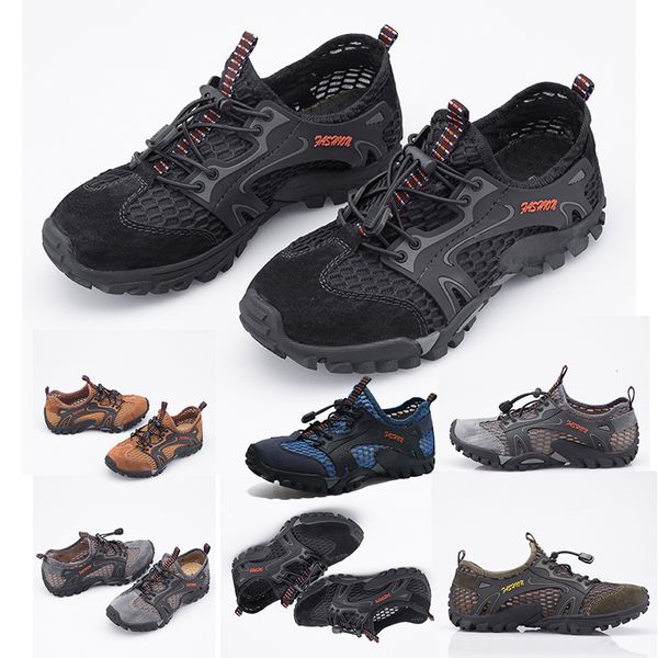 

athletic style women men creek shoes triple brown grey blue black breathable waterproof wear-resistant trainer designer sport sneakers 38-45