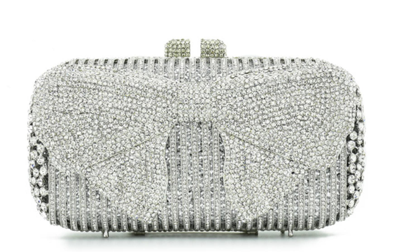 

pochette soiree women evening bag classical flower clutch wallet party purse sliver diamond crystal shoulder bags for bride gift