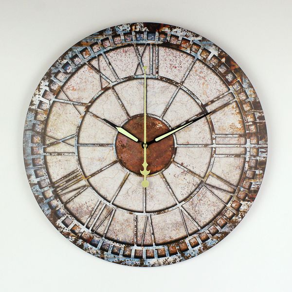 

frozen decorative wall clock modern design warranty 3 years mute large wall clock watch shabby chic home decor living room klok