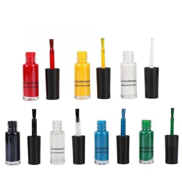 

7pcs/set nail polish kit non-toxic fast dry diy nail art manicure tool false fake nails polish