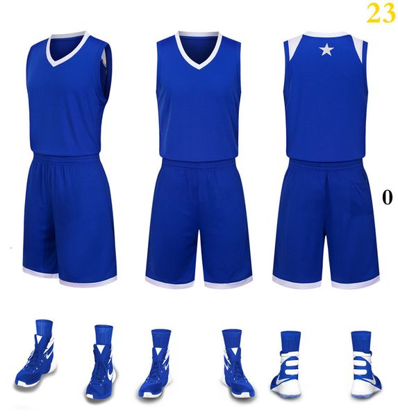 

2019 mens new blank edition basketball jerseys custom name custom number size s-xxxl purple white black blue fr552u, Black;red