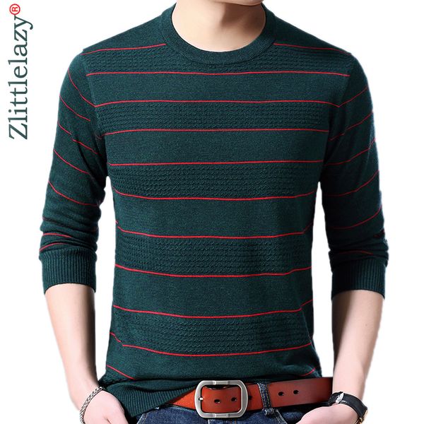 

2019 brand new casual thin striped knitted pull sweater men wear jersey dress luxury pullover mens sweaters male fashions 81012, White;black