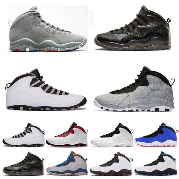 

wholesale 10s mens basketball shoes tinker cement bobcats grey red chicage cool grey iam back powder blue 10 mens trainers sports sneakers