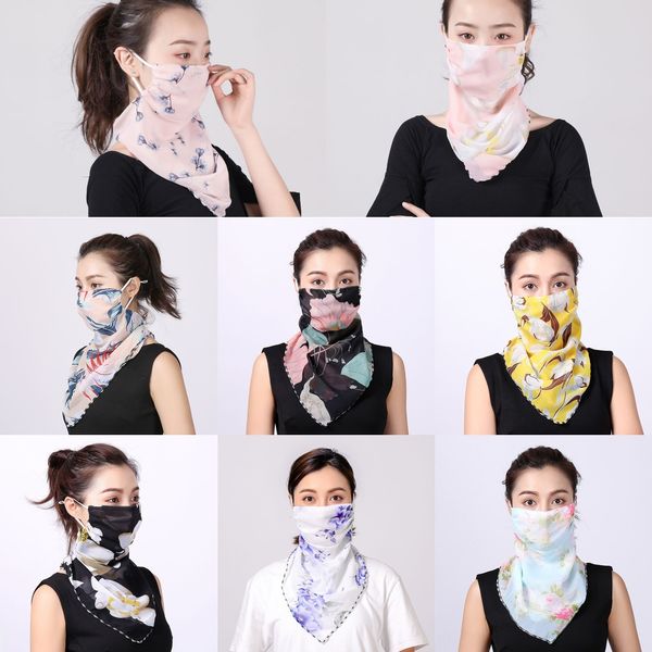 

40nfo magic windproof ski scarf motorcycle cycling face mask scarf triangle dust-proof sunscreen uv mask balaclava bandana scar, Black