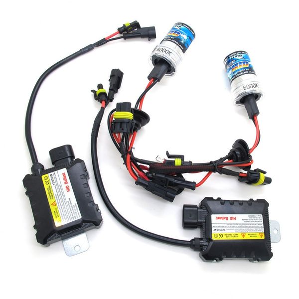 

55w h1 h3 h7 h8 h9 h11 9005 hb3 9006 hb4 hid xenon light bulb 12v 3000k - 12000k slim ballast car auto xenon headlight kit