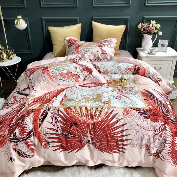 Noble Series 3d Print H Bedding Set Phoenix Design Duvet Cover Set