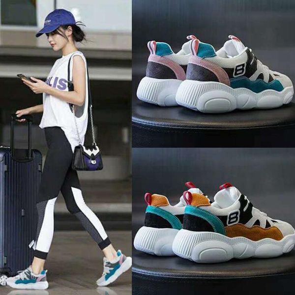 

women casual sneaker pink blue light grey mesh all-match fashion womens outdoor cloth shoes sneakers size 36-39