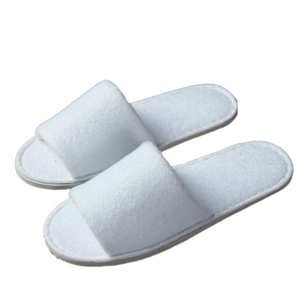 

l star l disposable slipper 10 pair/lot non-slip ventilation eva travel indoor guest slippers white shoes, Black